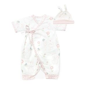 RETIRED | Bunnies by the Bay | Blossom Bunny Kimono Romper and Hat Set | 3-6M